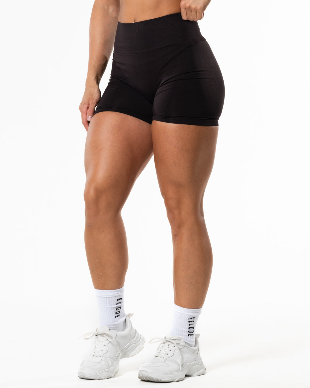 Prime Scrunch Shorts 4,5" - Deep Brown